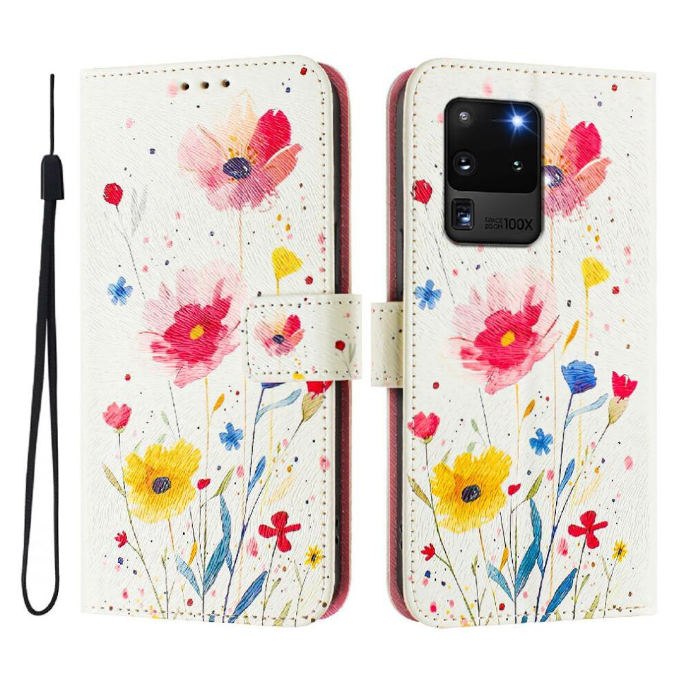 (C5 ) Case For Samsung Galaxy S20 Ultra With Credit Slot Wallet Pu Leather Pattern Flip Cover 764563649174