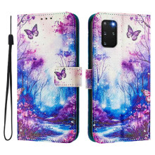 (c3 ) Case for Samsung Galaxy S20 Plus Pu Leather with Credit Slot Pattern Flip Cover Wallet