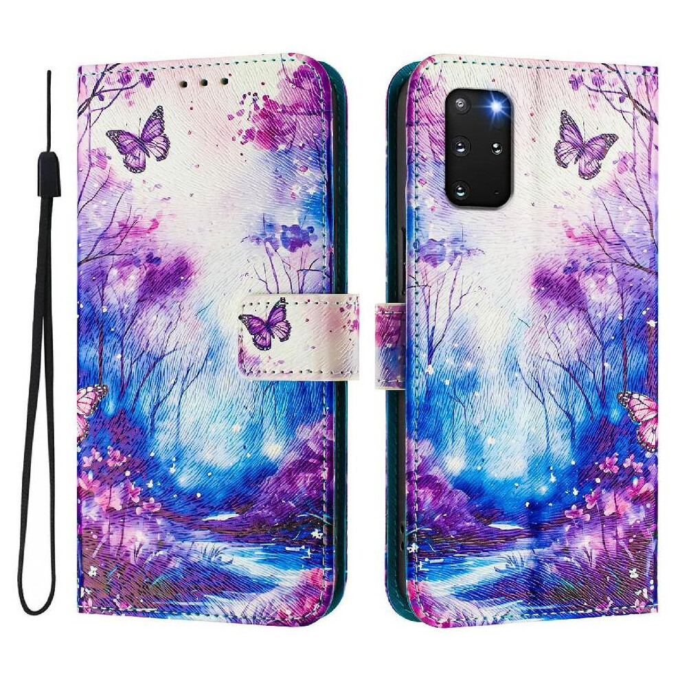(C3 ) Case For Samsung Galaxy S20 Plus Pu Leather With Credit Slot Pattern Flip Cover Wallet 764563649211