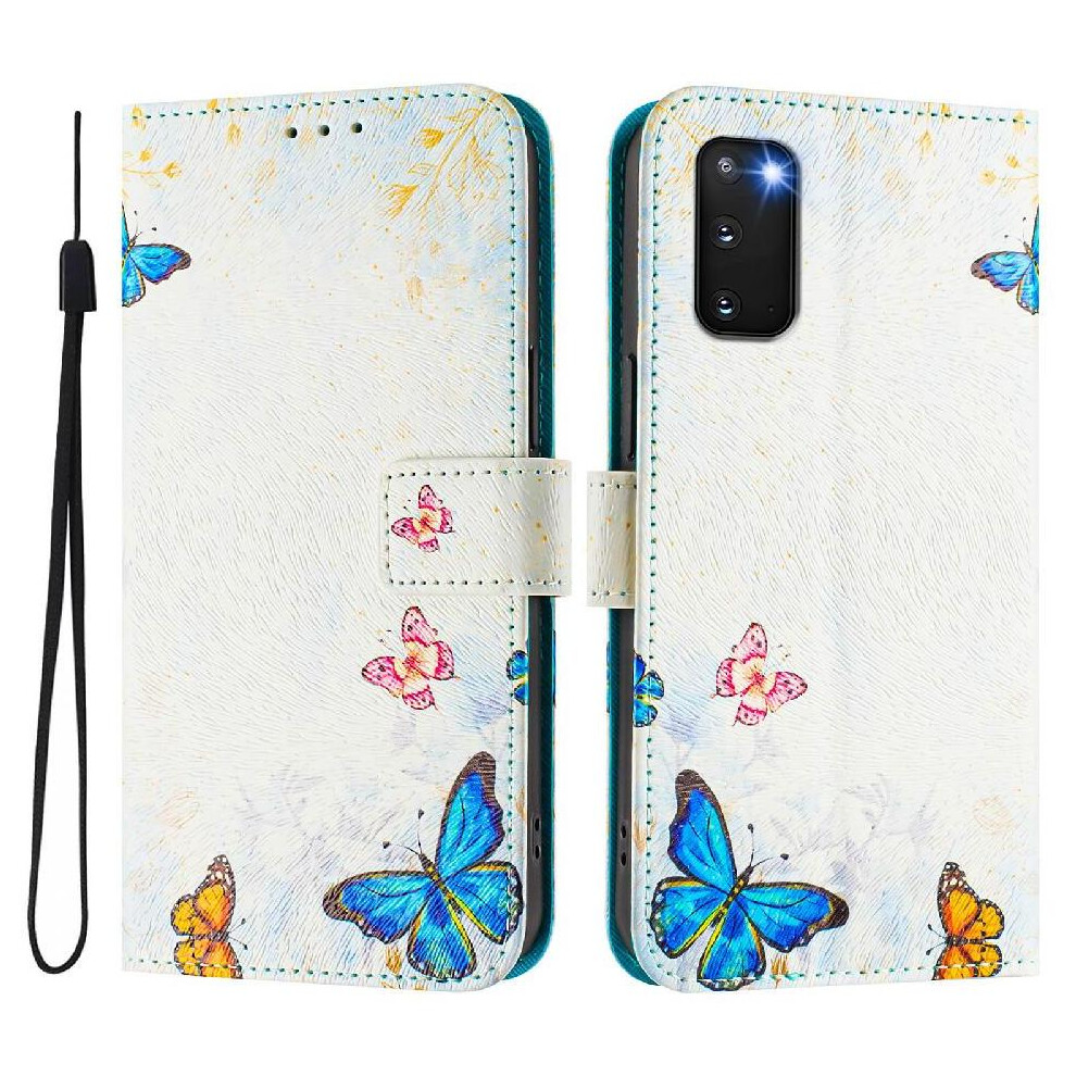 (Ohter) Case For Samsung Galaxy S20 Pu Leather With Credit Slot Pattern Flip Cover Wallet 764563649341