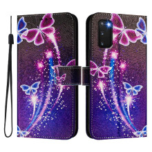 (C1 ) Case for Samsung Galaxy S20 Pu Leather with Credit Slot Pattern Flip Cover Wallet