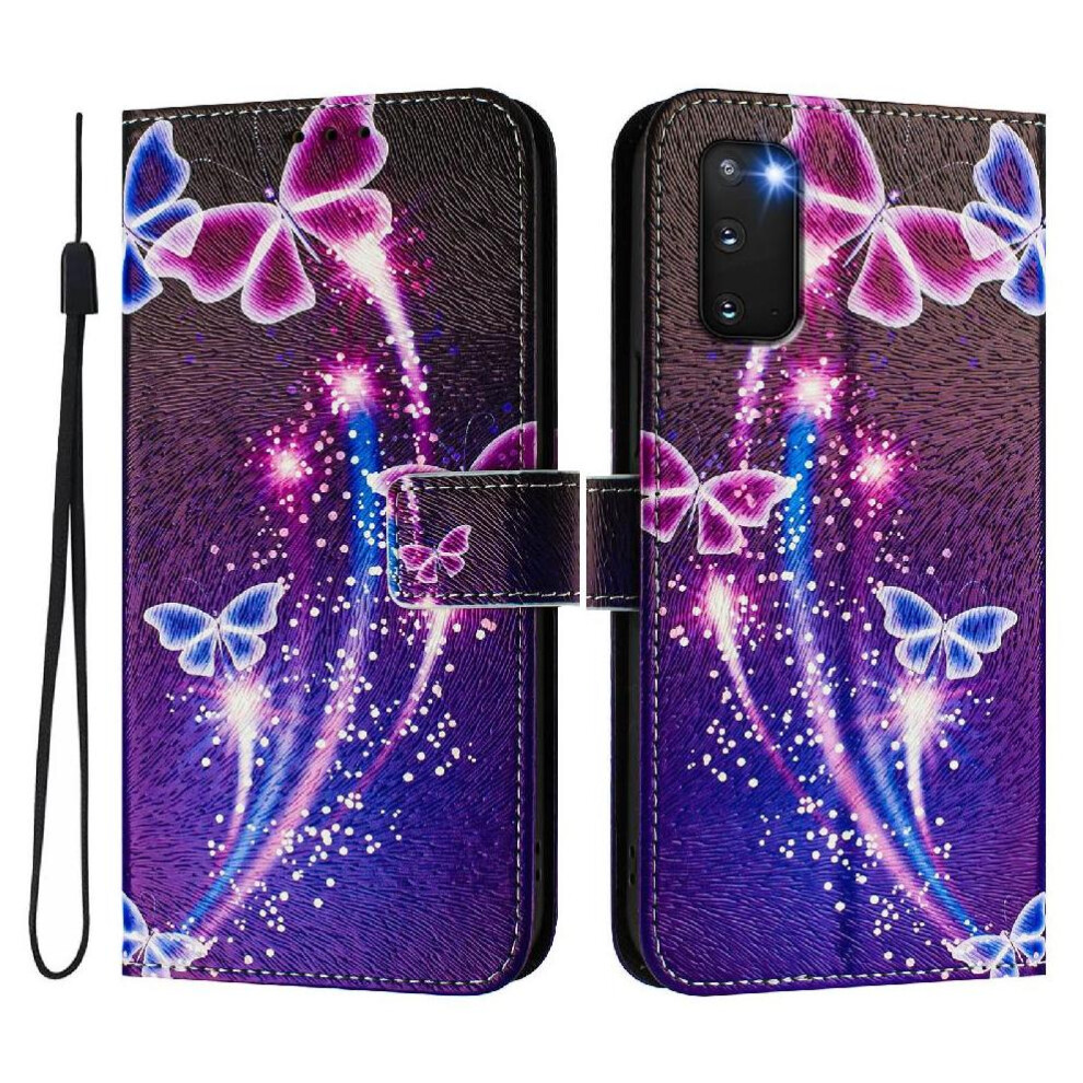 (C1 ) Case For Samsung Galaxy S20 Pu Leather With Credit Slot Pattern Flip Cover Wallet 764563649310