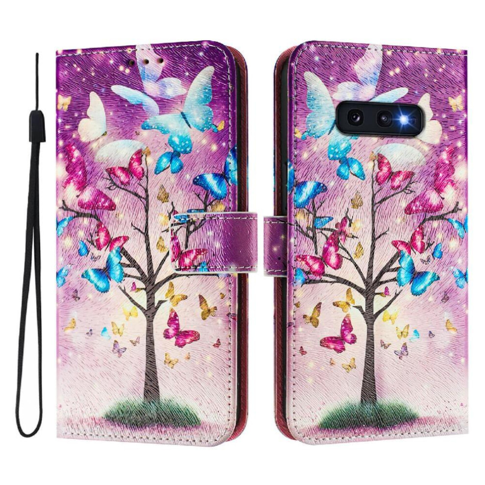 (C2) Case For Samsung Galaxy S10e Pattern Flip Cover Wallet Pu Leather With Credit Slot 764563649389