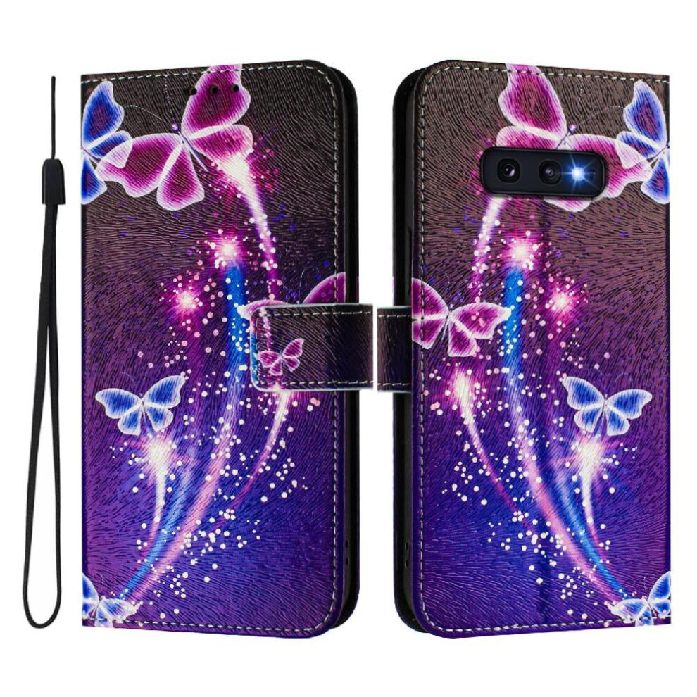(C1 ) Case For Samsung Galaxy S10e Pattern Flip Cover Wallet Pu Leather With Credit Slot 764563649372