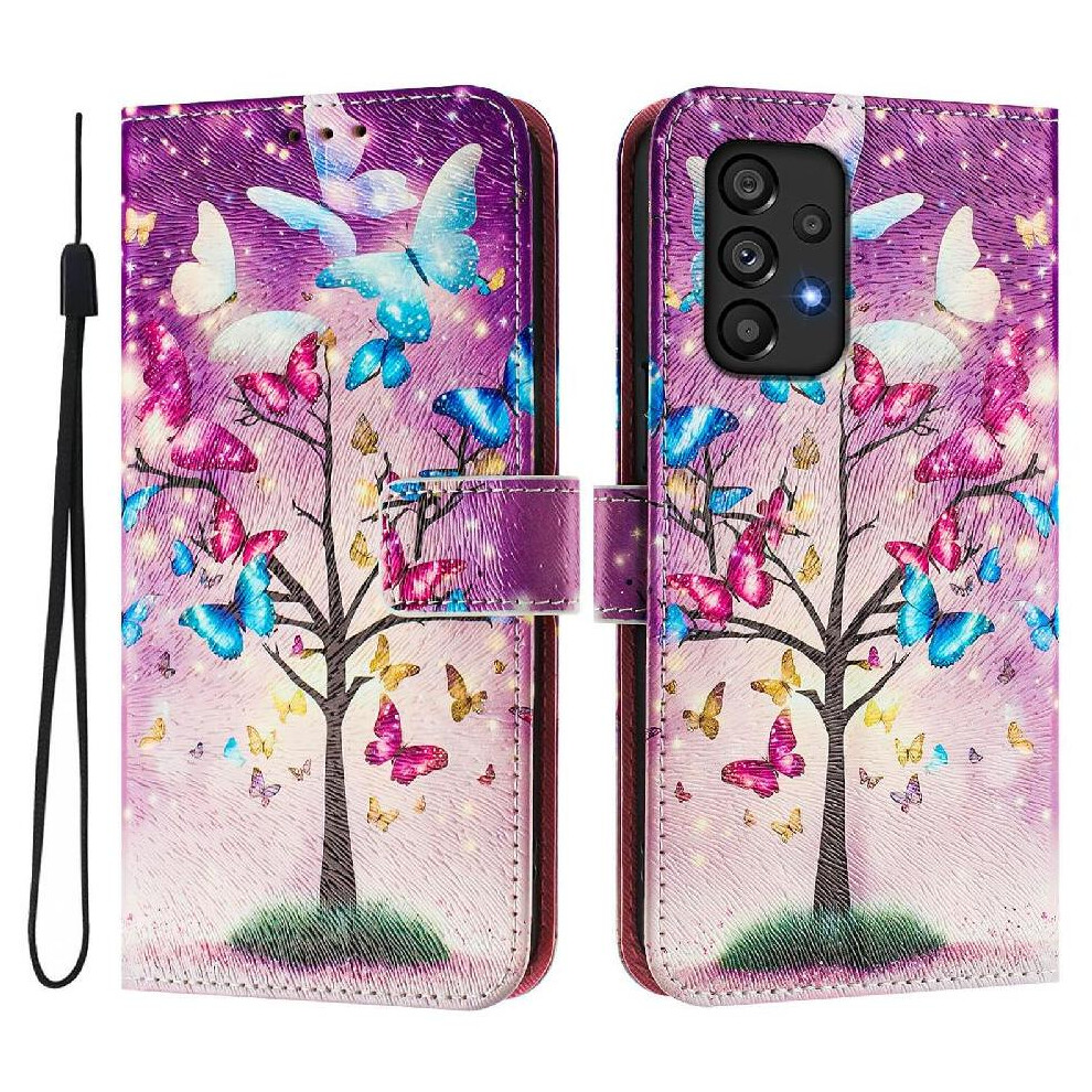 (C2) Case For Samsung Galaxy A53 5G Wallet With Credit Slot Pu Leather Pattern Flip Cover 764563649686