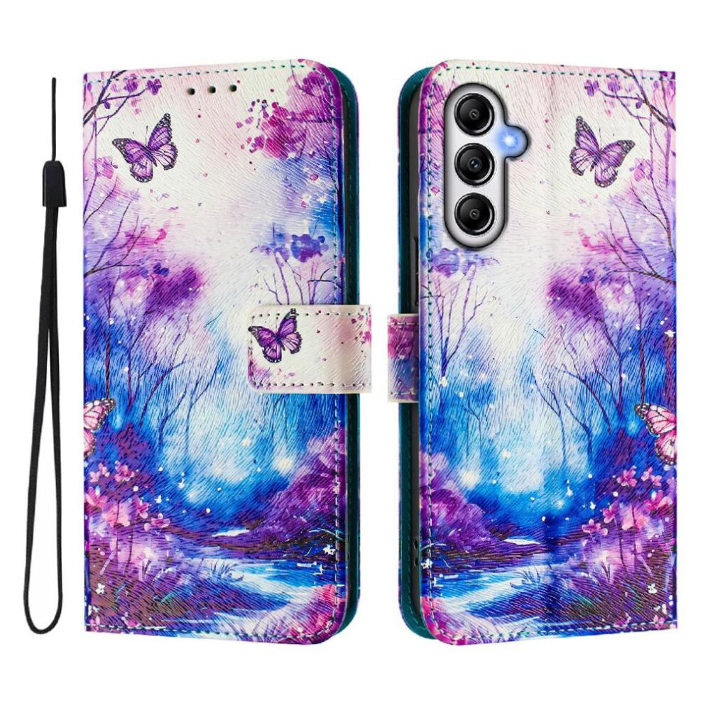 (C3 ) Case For Samsung Galaxy A14 5G/5G With Credit Slot Pu Leather Wallet Pattern Flip Cover 764563649877