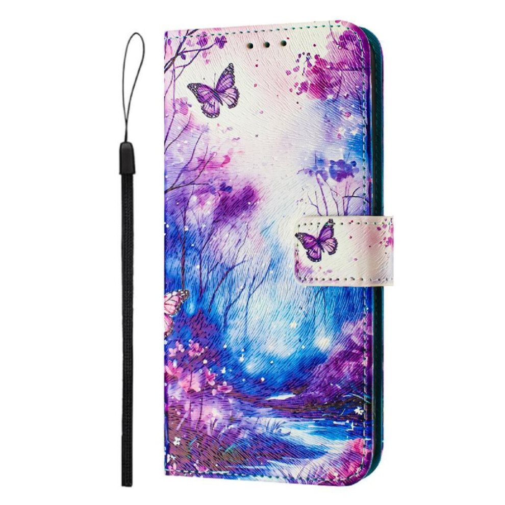 (C3 ) Case For Iphone 16 Pu Leather Wallet Pattern Flip Cover With Credit Slot 764563650118