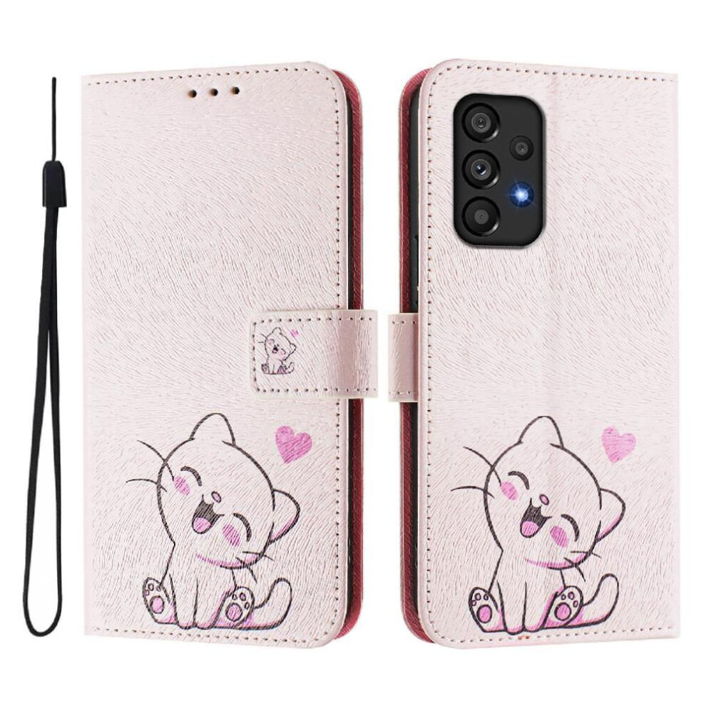 (C2) Case For Samsung Galaxy A53 5G Flip Pu Leather With Credit Slot Pattern Wallet Cover Card Holder 764563650460