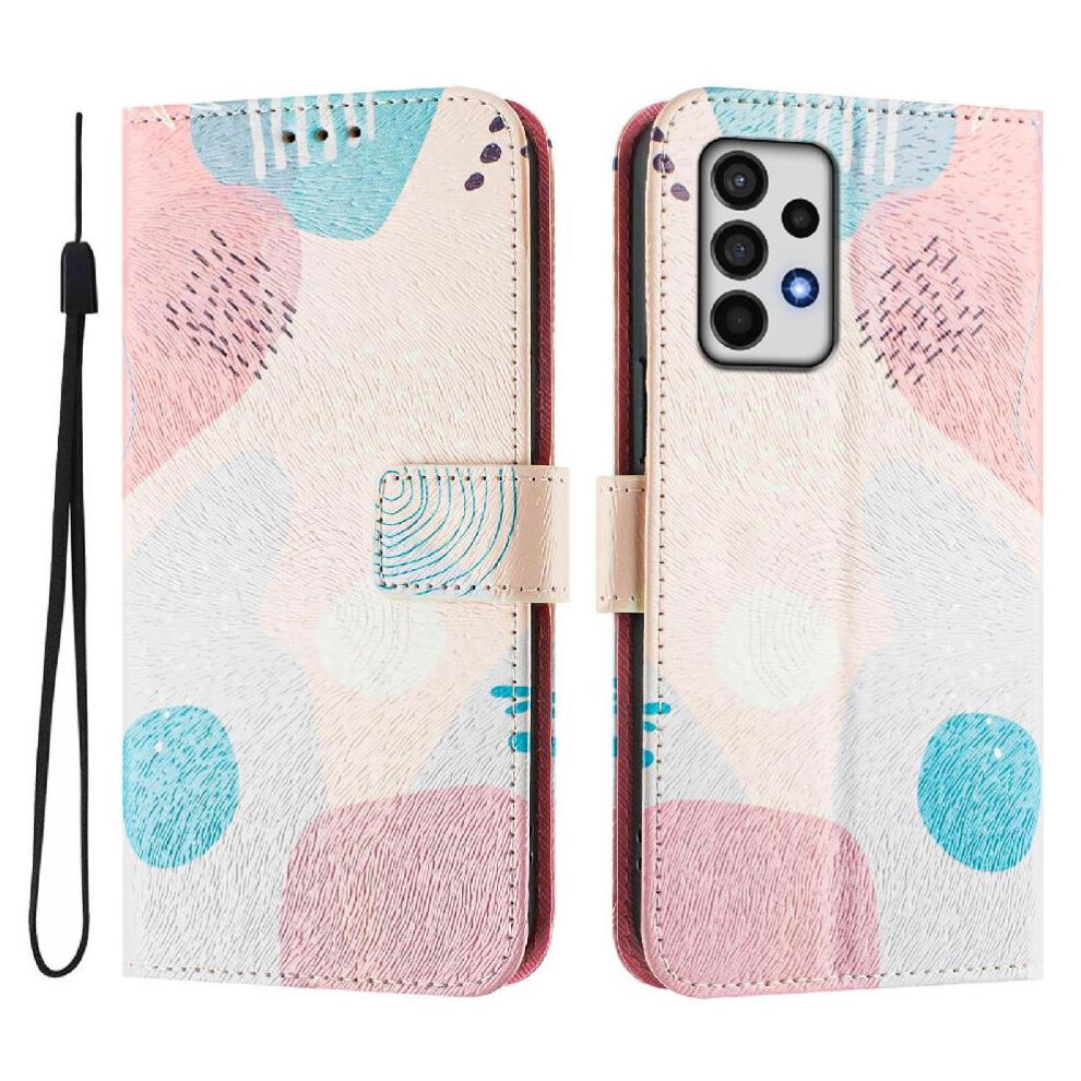 (C5 ) Case For Samsung Galaxy A52s 5G With Credit Slot Wallet Cover Flip Pu Leather Card Holder Pattern 764563650552