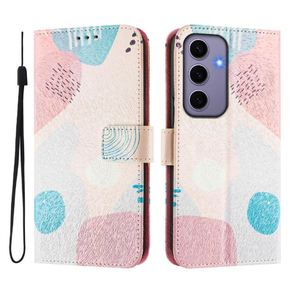 (C5 ) Case For Samsung Galaxy S24 5G Card Holder Pattern Wallet Cover With Credit Slot Flip Pu Leather 764563650972