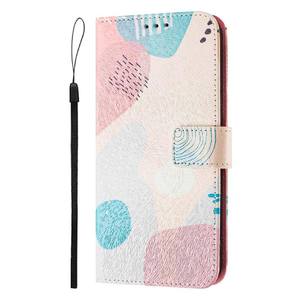 (C5 ) Case For Samsung Galaxy S23 Fe 5G Wallet Cover Pattern With Credit Slot Flip Pu Leather Card Holder 764563651153