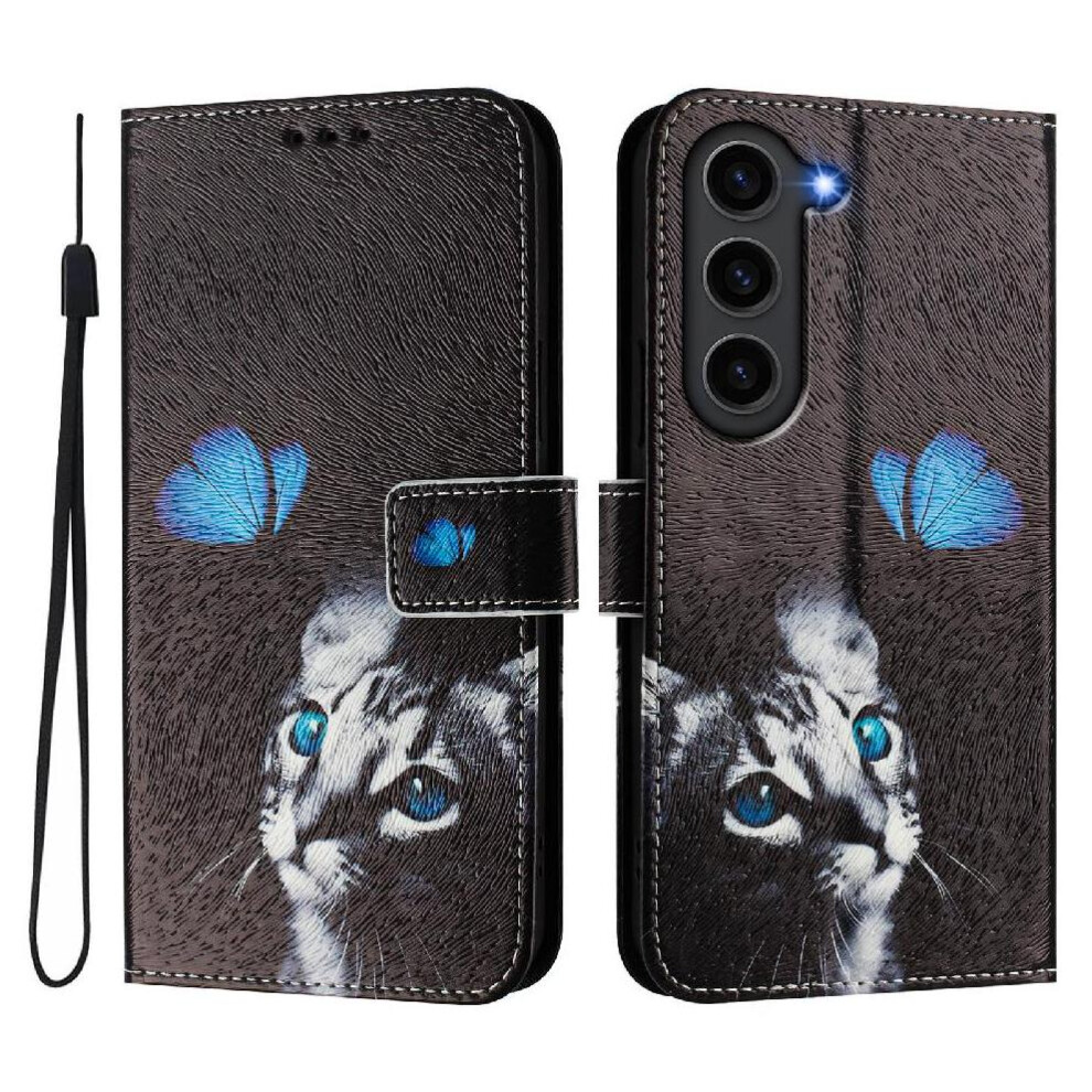 (Ohter) Case For Samsung Galaxy S23 Fe 5G Wallet Cover Pattern With Credit Slot Flip Pu Leather Card Holder 764563651146