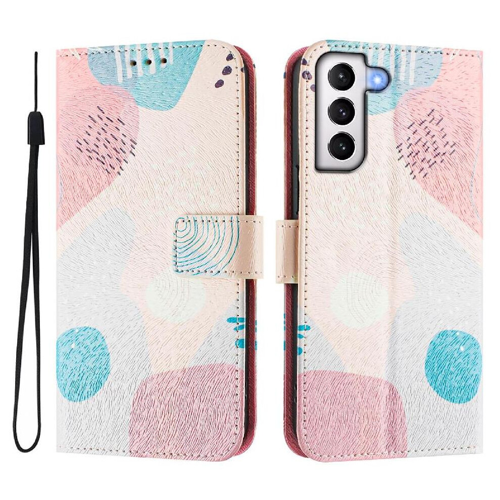 (C5 ) Case For Samsung Galaxy S21 Plus Card Holder With Credit Slot Flip Pu Leather Wallet Cover Pattern 764563651573