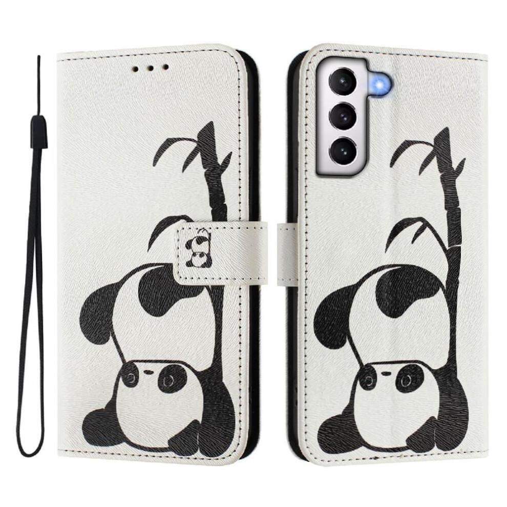 (C1 ) Case For Samsung Galaxy S21 Flip Pu Leather With Credit Slot Pattern Wallet Cover Card Holder 764563651597