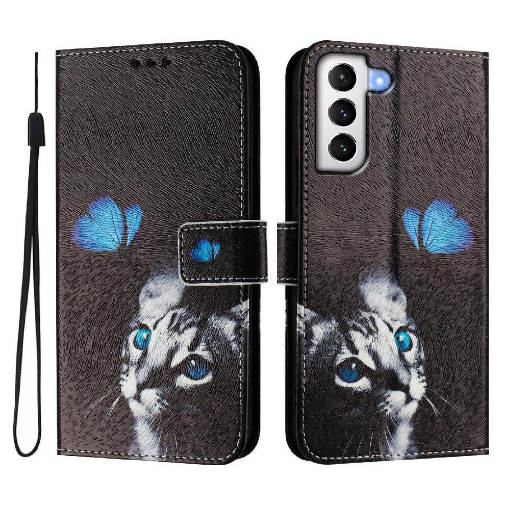 (Ohter) Case For Samsung Galaxy S21 Flip Pu Leather With Credit Slot Pattern Wallet Cover Card Holder 764563651627