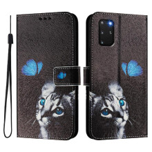 (ohter) Case for Samsung Galaxy S20 Plus Pattern with Credit Slot Card Holder Wallet Cover Flip Pu Leather