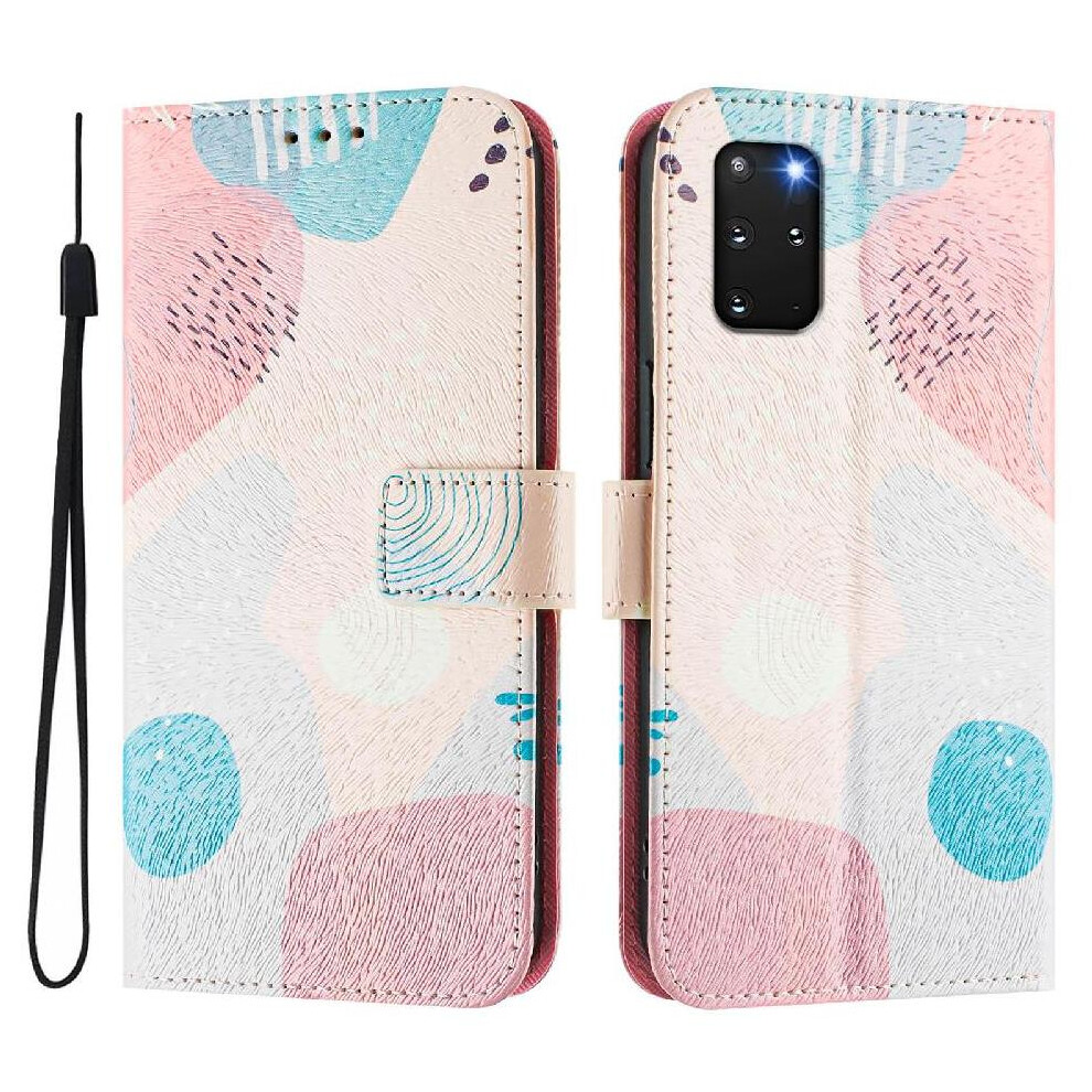(C5 ) Case For Samsung Galaxy S20 Plus Pattern With Credit Slot Card Holder Wallet Cover Flip Pu Leather 764563651757