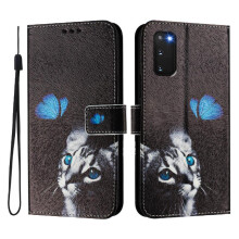 (ohter) Case for Samsung Galaxy S20 Fe with Credit Slot Wallet Cover Card Holder Pattern Flip Pu Leather