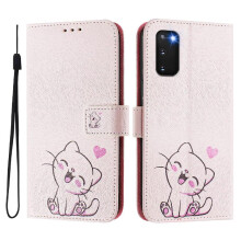 (C2) Case for Samsung Galaxy S20 5g Wallet Cover with Credit Slot Card Holder Flip Pu Leather Pattern