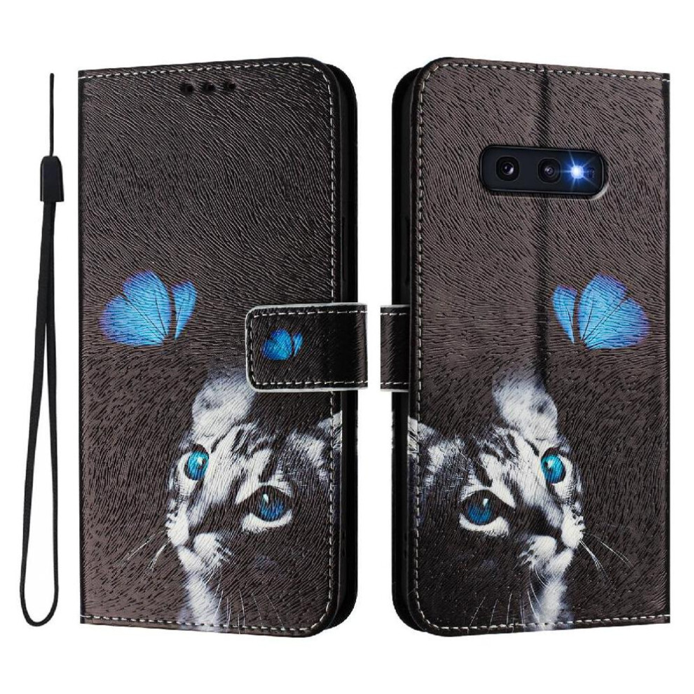 (Ohter) Case For Samsung Galaxy S10e Pattern With Credit Slot Flip Pu Leather Card Holder Wallet Cover 764563651924