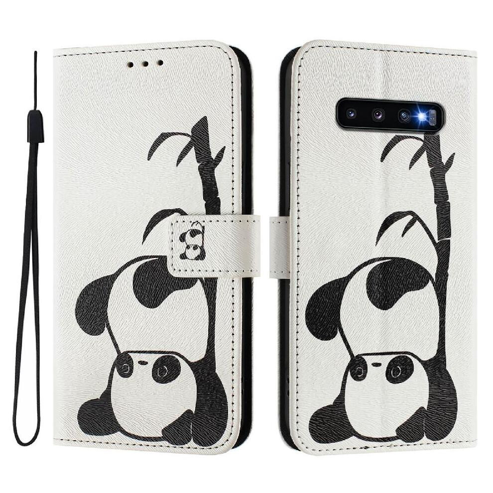 (C1 ) Case For Samsung Galaxy S10 Plus Flip Pu Leather With Credit Slot Pattern Wallet Cover Card Holder 764563651955