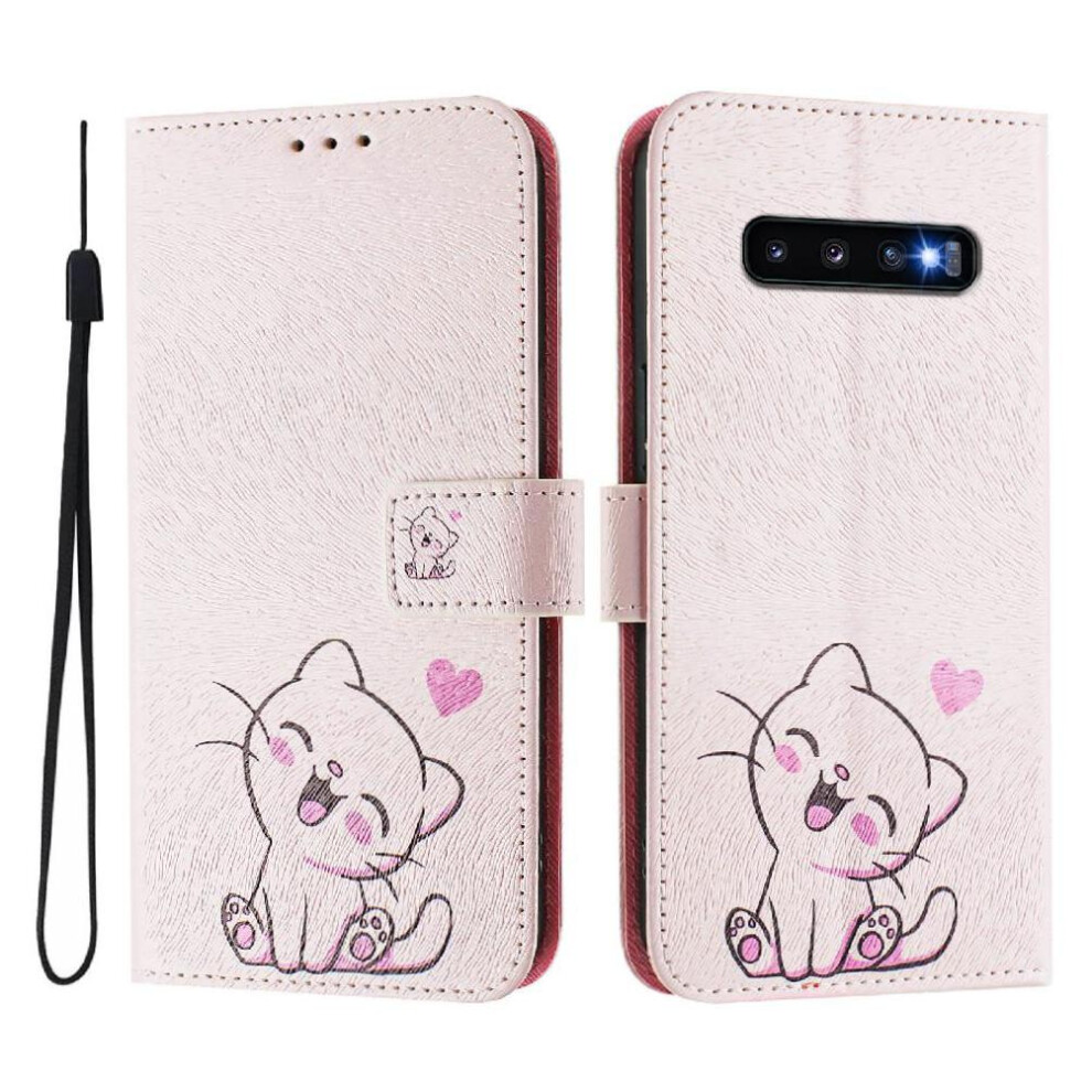 (C2) Case For Samsung Galaxy S10 Plus Flip Pu Leather With Credit Slot Pattern Wallet Cover Card Holder 764563651962