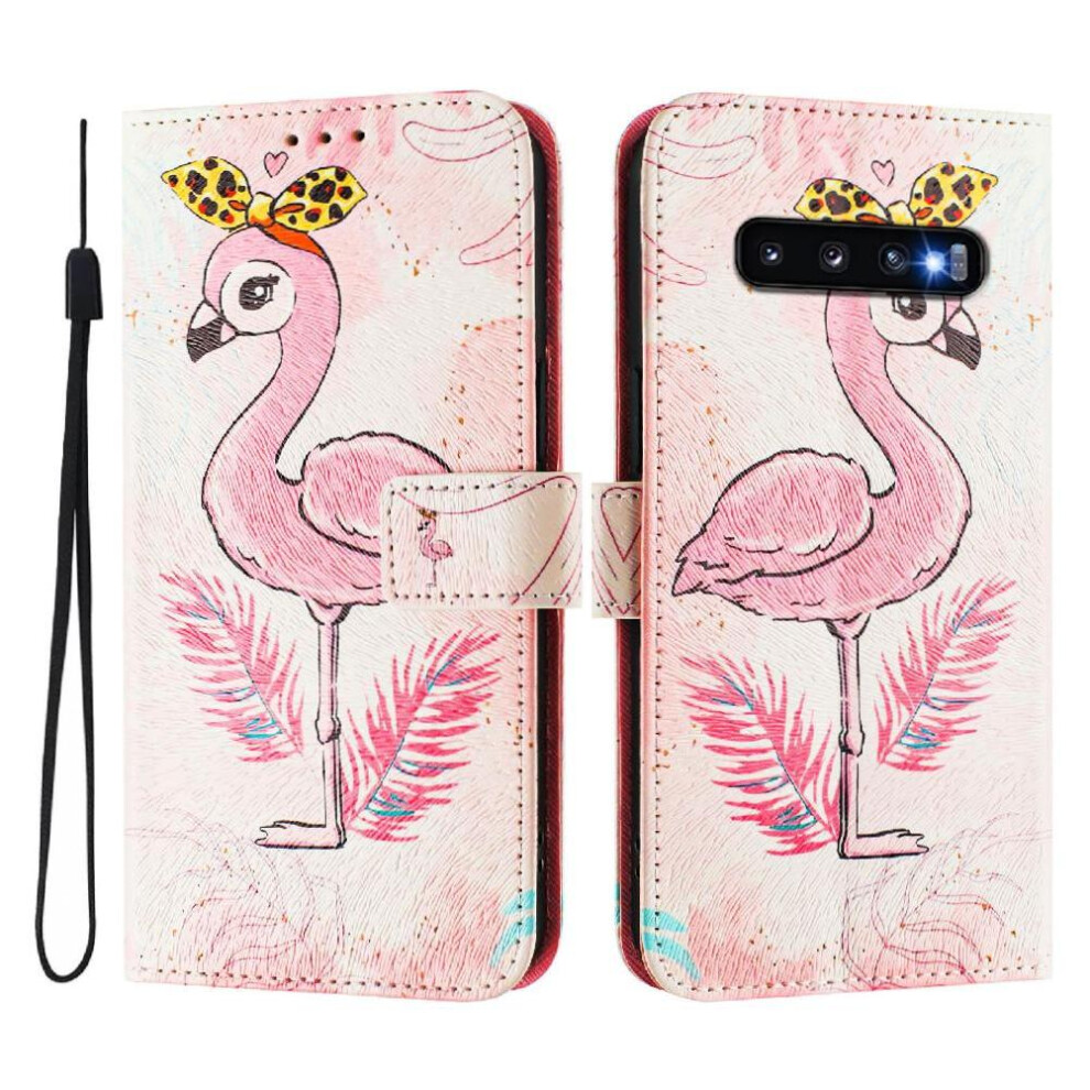 (C3 ) Case For Samsung Galaxy S10 With Credit Slot Card Holder Pattern Wallet Cover Flip Pu Leather 764563652037
