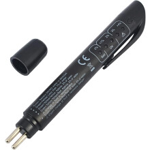 Bolígrafo comprobador de líquido de frenos, 1 unidad, DOT 3, DOT 4, DOT 5.1, herramienta de diagnóstico de coche con 5 indicadores LED.