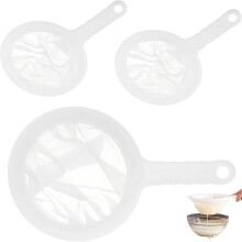 Feinmassensieb alimentareitchen Ultra Feinmassensieb (100, 200, 400 Mesh)Keukentracht voor het filteren van alle vloeistoffen, duurzaam en e