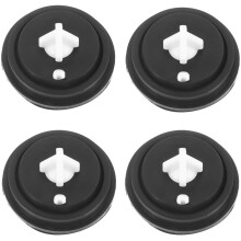 GDQQOYWQT Gummikugelventildichting, 28mm x 28mm Silicondichting, Ersatzmembrandichting voor inlaatventielen, langdurig en lekbestendig, pass