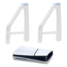 FWORUAIS PS5 Slim Stand, für ps5 pro Kühlvoeße, Horizontale Platzierung Halterung für PS5 Slim Console Flachstands compatibel
