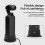 FWORUAIS 2pcs Silicone Desktop Mount für Osmo 3, Stabile Desktop Support Bracket für Camera Compact Portable Base Support Stand Accessoires 4