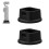 FWORUAIS 2pcs Silicone Desktop Mount für Osmo 3, Stabile Desktop Support Bracket für Camera Compact Portable Base Support Stand Accessoires 1