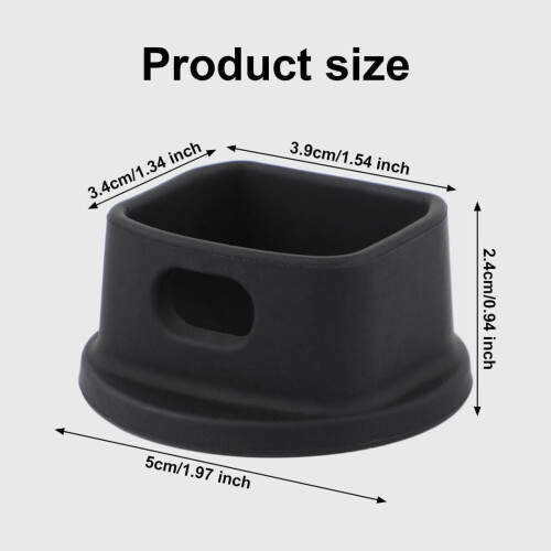 FWORUAIS 2pcs Silicone Desktop Mount für Osmo 3, Stabile Desktop Support Bracket für Camera Compact Portable Base Support Stand Accessoires 1