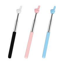 LTSVBO Finger Pointer, 3pcs telescoop-leraar-pointer, uitbreidbare en uittrekkbare pointer-vinger voor gebruik in de klas, Mini-vinger