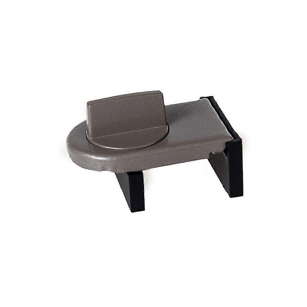 (As Show, One Size) Blocker For Sliding Doors And Windows For Baby Safety And Anti-Theft Gray