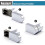 (As show, One size) Universal Adjustable Fixed Mounted Shower Head Holder Chrome ABS Bathroom Wall Connector 3