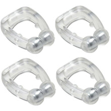 (As show, One size) Anti Snoring Clip Anti Snoring Device Nose Clip Snoring Nose Clip Snoring Sleeping Stop Snoring Aids For Better Breathing 4 Pieces