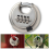 Stainless Steel Round Combination 4 Digit Password Lock Door Security Padlock 2