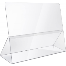 Transparent Cookbook Stand Compatible with Cooking and Baking