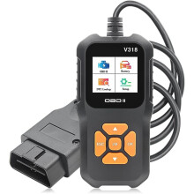 V318 OBD2 Diagnostika porúch automobilu Prístroj na detekciu motora Skener Čítačka kódov Podpora 10 jazykov pre všetky vozidlá Stretnu