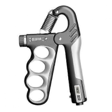 Handgriff-Krafttrainer, zählbar, 5–100 kg, verstellbar, für Männer und Frauen, elektronisches Unterarmtraining, Muskelstärkungsmittel, Entw