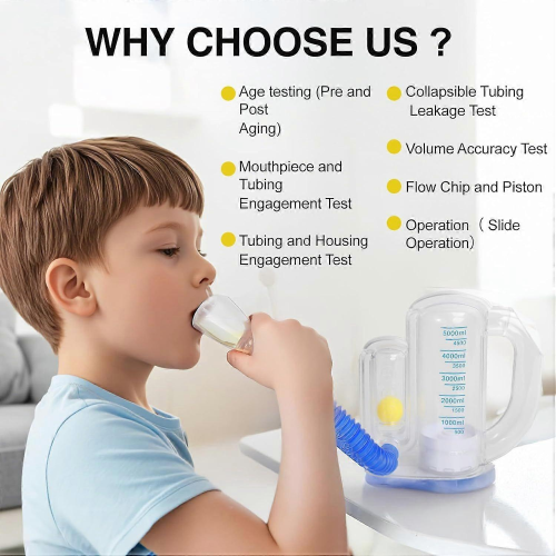 2025 Incentive Spirometer-Atemübungsgerät für Lungen Incentive 2