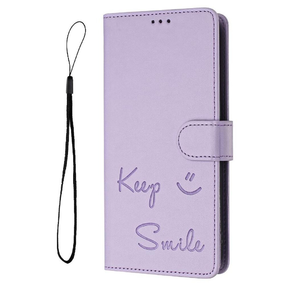 ( Violet) Case For Samsung Galaxy A53 5G Flip Cover Pu Leather Card Holder Wallet Rfid Blocking Light 764563655601