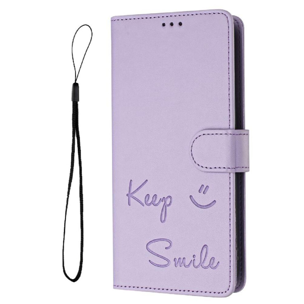 ( Violet) Case For Iphone 16 Rfid Blocking Card Holder Wallet Pu Leather Flip Cover Light 764563656080