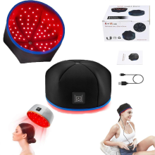 Bonnet de croissance capillaire à luminothérapie rouge, revitalisez vos cheveux avec la puissance