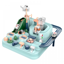 Jeu d'aventure en voiture pour bébé, cadeau pour enfants, jeu manuel de rails et de pistes de train, jouets éducatifs pour enfants