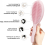 Täydellinen hiusharja, pinkki BZF 4