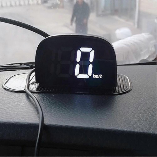 GPS αυτοκινήτου HUD 5V USB Head Up Display Ψηφιακό ταχύμετρο Αναπτήρας τσιγάρων Plug&amp;Play γι 2