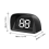 GPS αυτοκινήτου HUD 5V USB Head Up Display Ψηφιακό ταχύμετρο Αναπτήρας τσιγάρων Plug&amp;Play γι 4